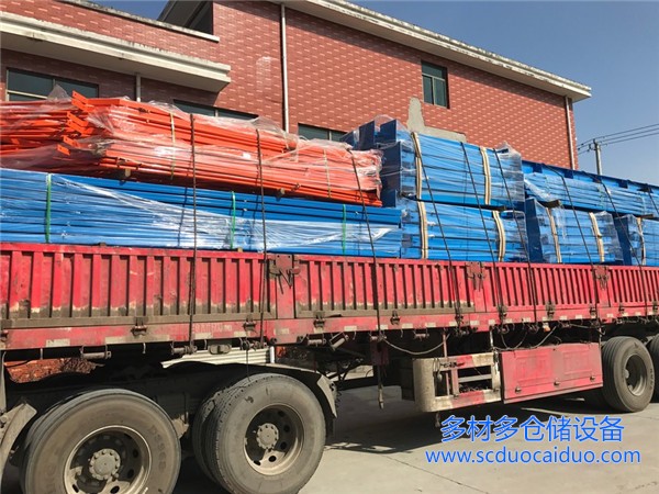 叉车直达车间增层钢平台操作