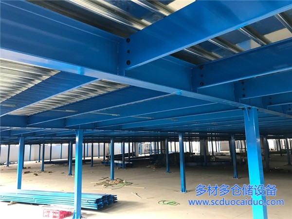 机械制造车间增层钢平台应用