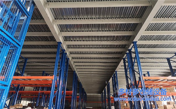 重型阁楼货架承重结构