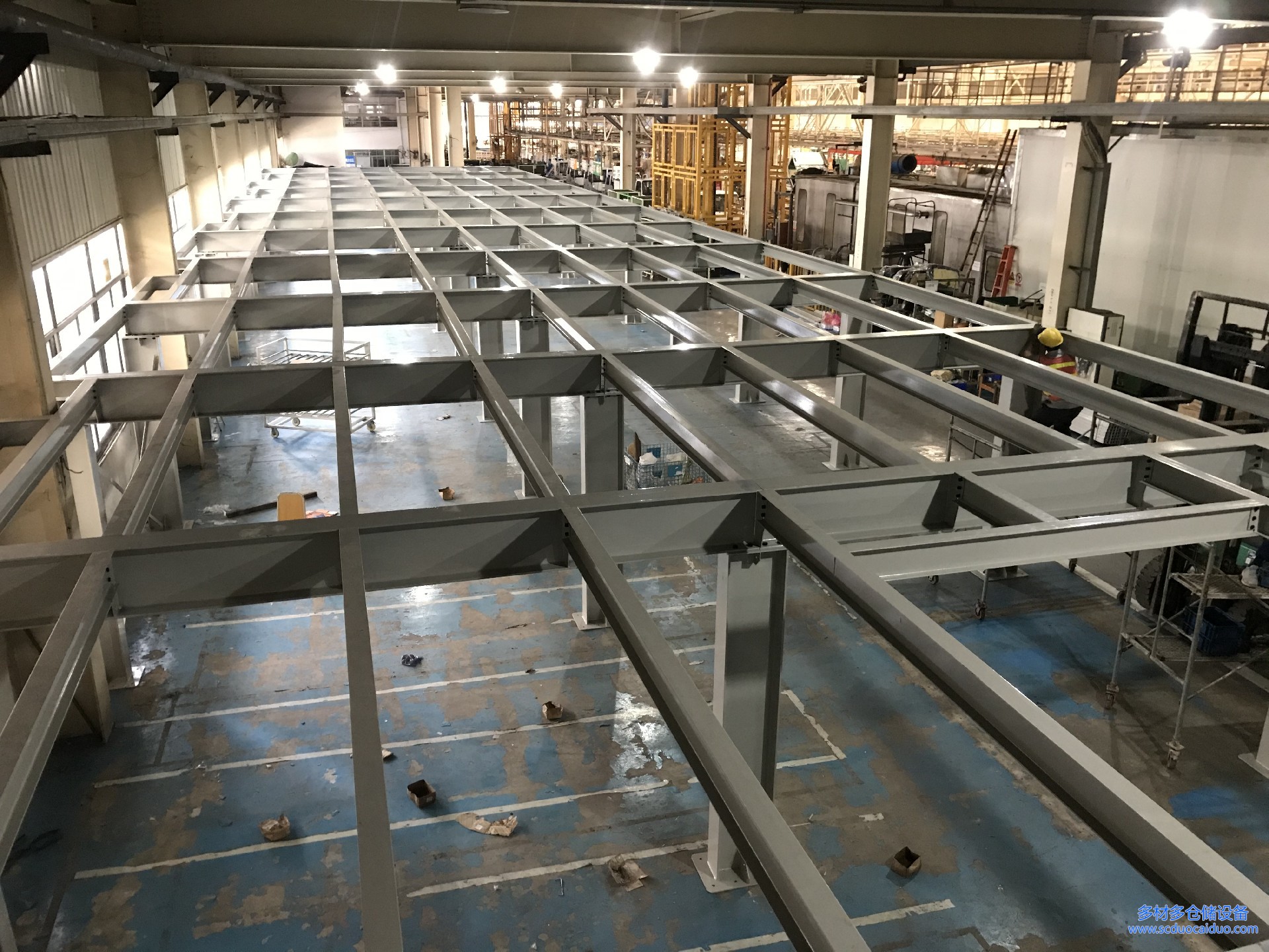 钢平台安装现场0焊接