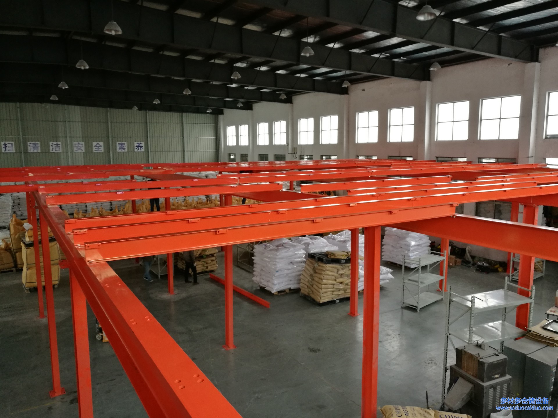 钢平台安装0焊接timelapse