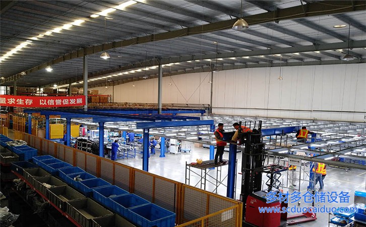 钢平台模块化预拼装配