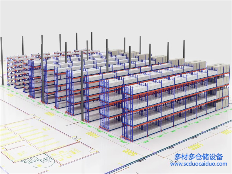 冷链重型货架_镀锌防锈
