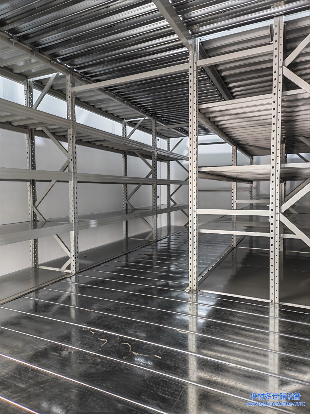 吉利4S店三层阁楼货架设计图