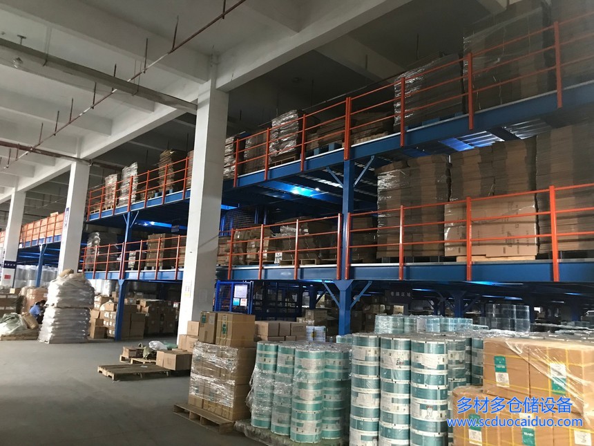 成都一汽大众：定制模块化钢平台，破解汽车零部件仓储空间难题仓储货架案例 - 四川多材多定制