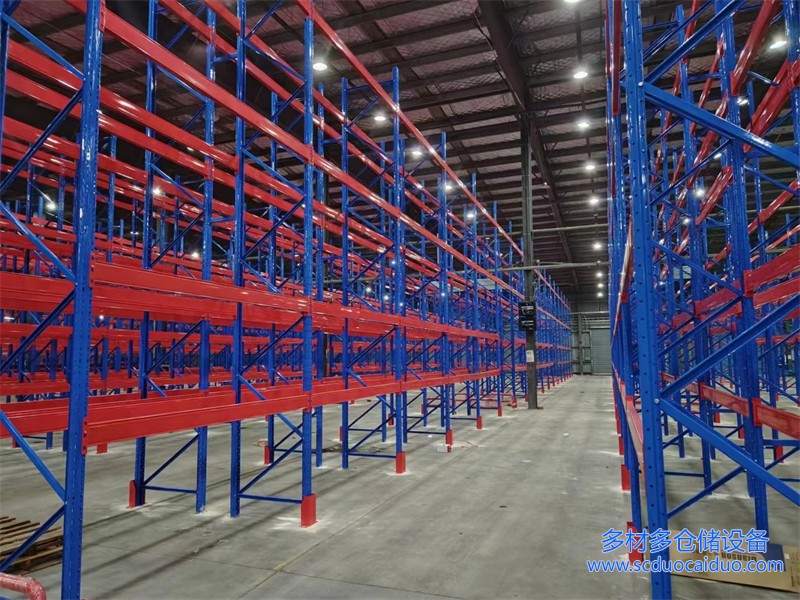 通威太阳能重型货架项目全景图